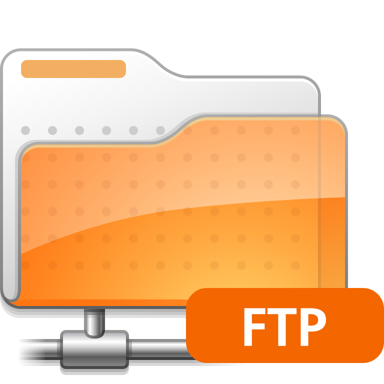 ftp folder with network part of picture768px-Human-folder-remote-ftp.svg